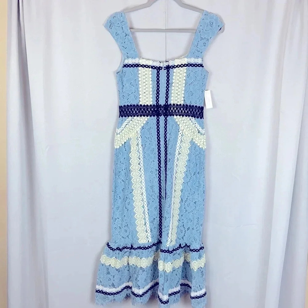 NWT Anthropologie Foxiedox Sweetheart Neckline‎ Lace Dress XS - Picture 2 of 9
